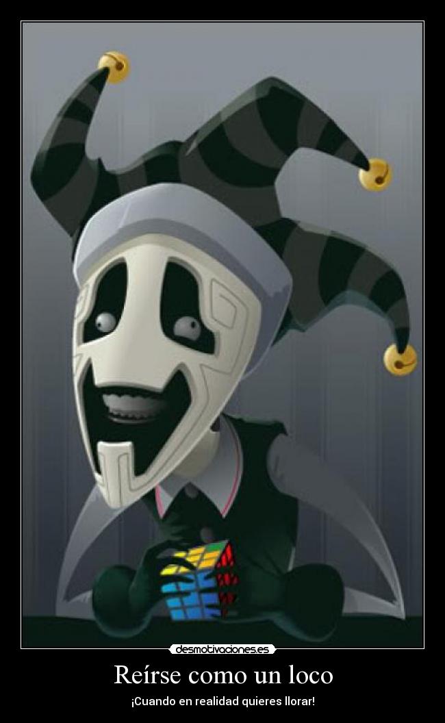 Reírse como un loco -