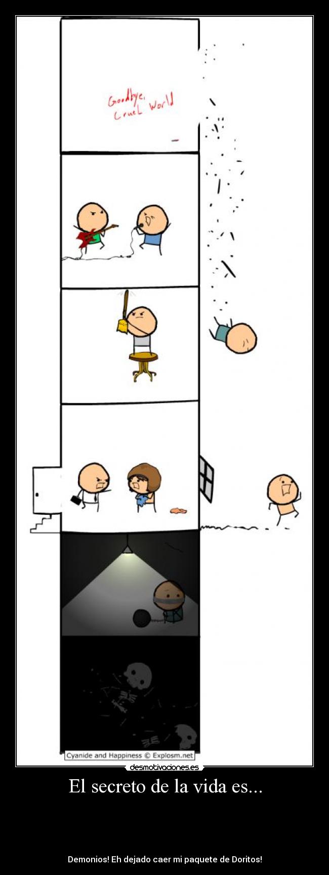 El secreto de la vida es... - ► ◄ ▲ ▼▲►▲ ◄ ▼▲► ◄ ▲ ▲ ▼▼ ▼
▼▼▼► ▲ ◄ ▼► ▼ ◄▼ ► ◄ ► ▼◄▼
► ◄ ▲ ▼▲►▲ ◄ ▼▲► ◄ ▲ ▲ ▼▼ ▼
▼▼▼► ▲ ◄ ▼► ▼ ◄▼ ► ◄ ► ▼◄▼
Demonios! Eh dejado caer mi paquete de Doritos!