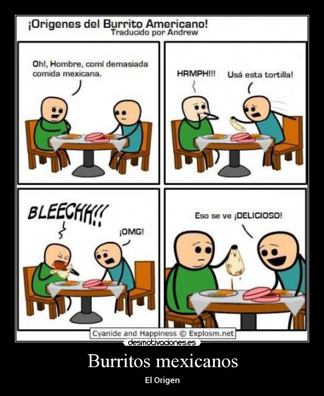 Burritos mexicanos - El Origen