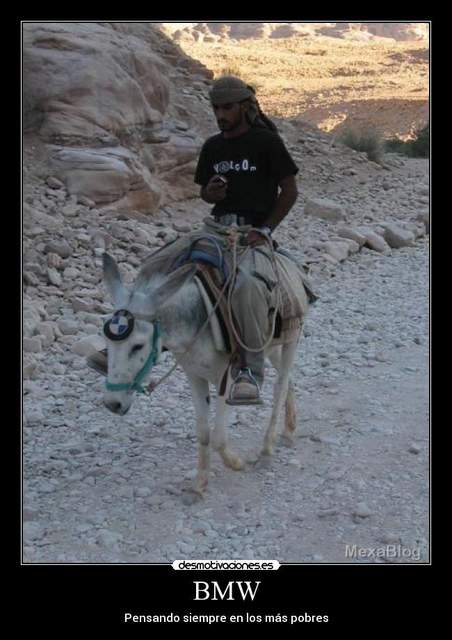 BMW - Pensando siempre en los más pobres