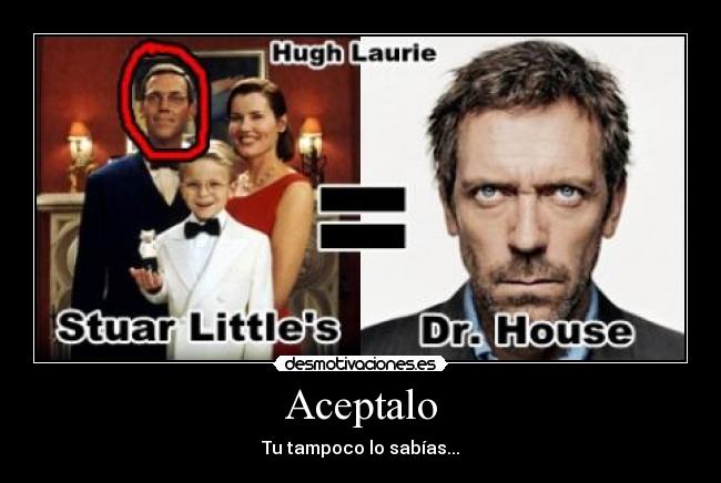 carteles hugh laurie desmotivaciones
