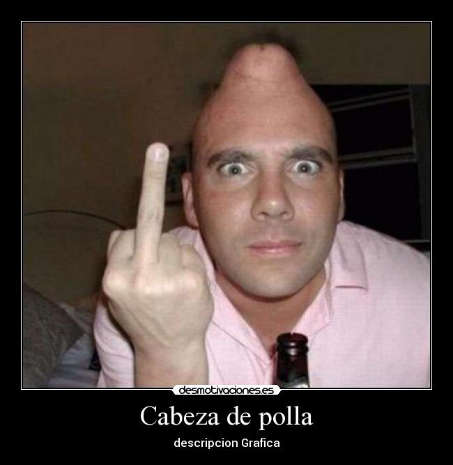Cabeza de polla - descripcion Grafica