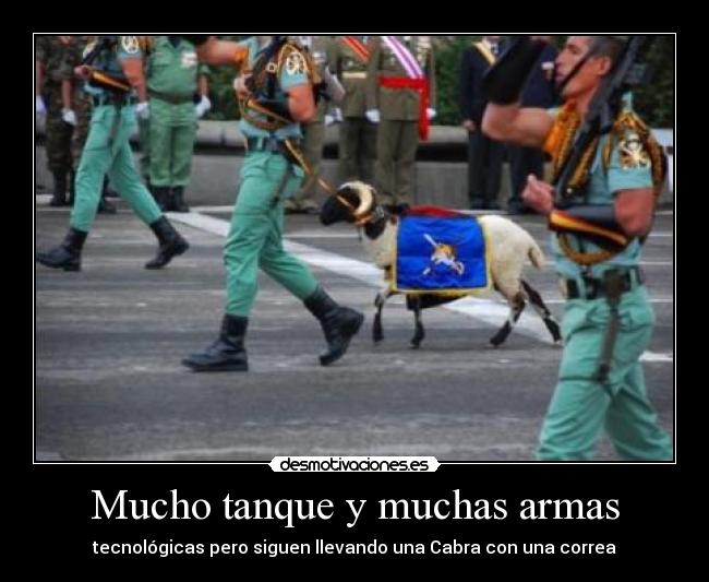 Mucho tanque y muchas armas - 