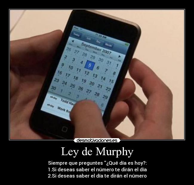 Ley de Murphy -