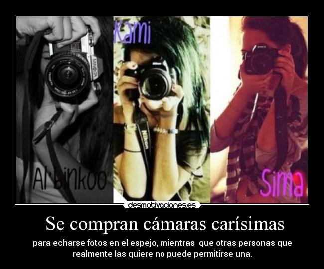  Se compran cámaras carísimas - 