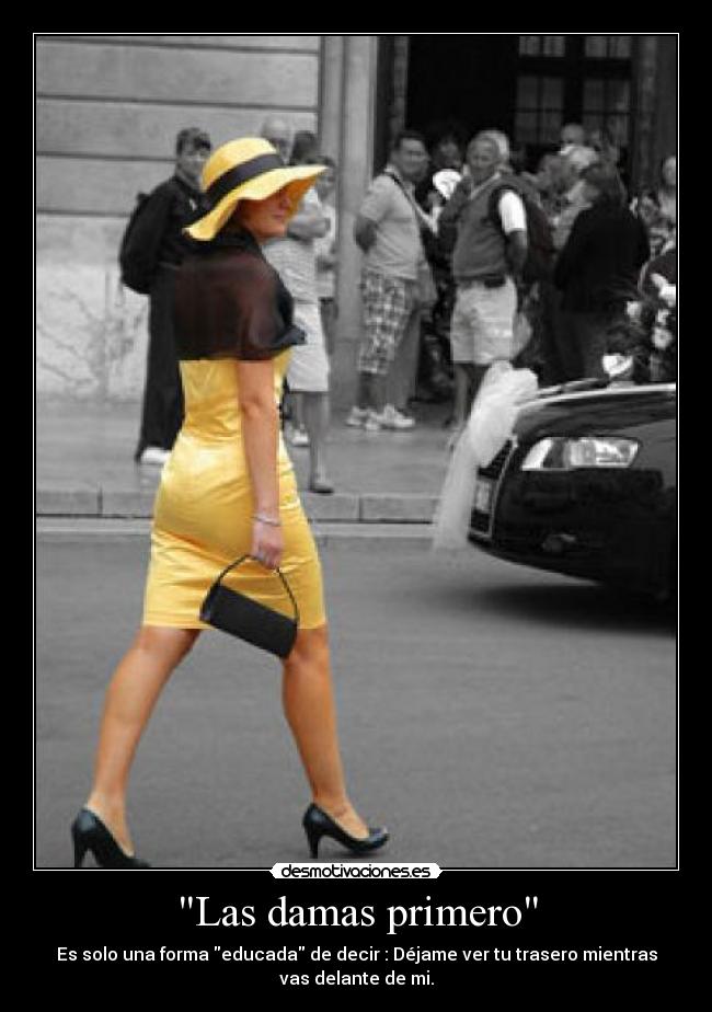 Las damas primero -