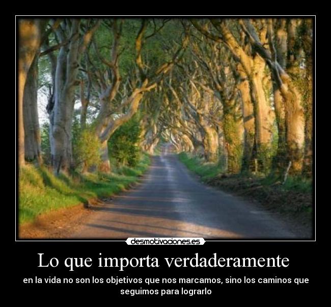 Lo que importa verdaderamente  - 