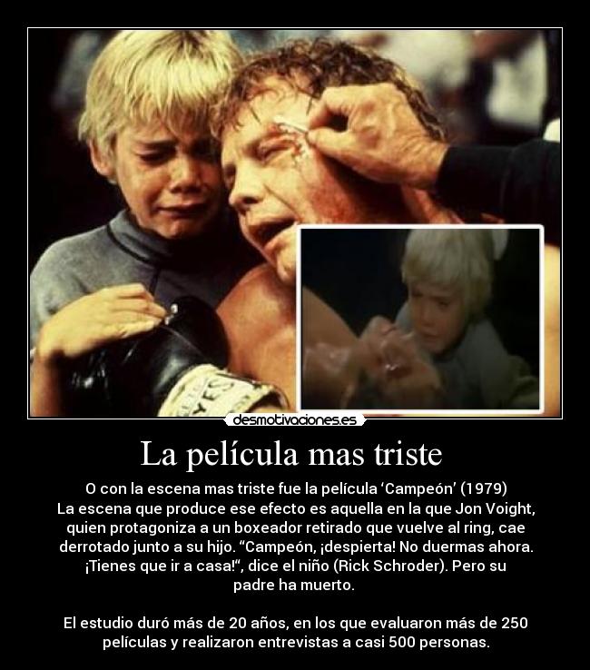 La película mas triste  - 