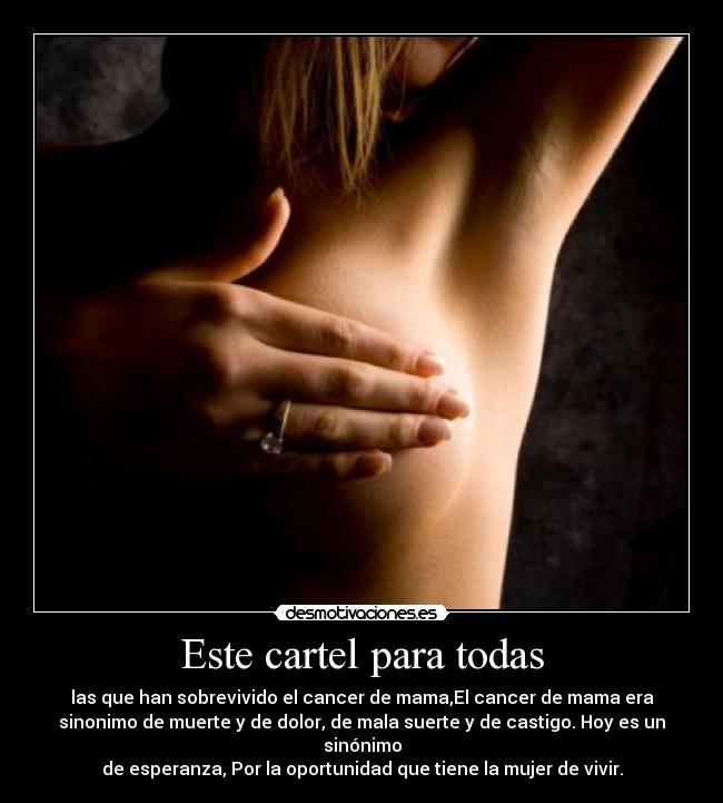 Este cartel para todas - 