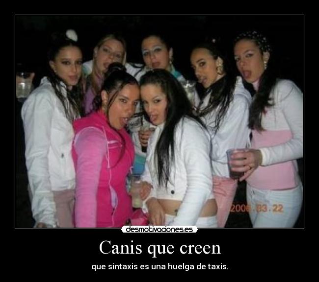 Canis que creen - 