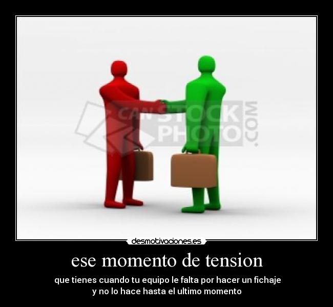 ese momento de tension - 