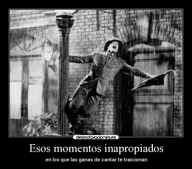 Esos momentos inapropiados - 