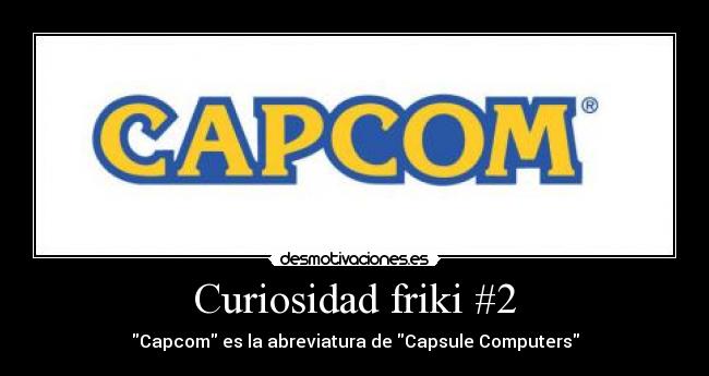 Curiosidad friki #2 - 