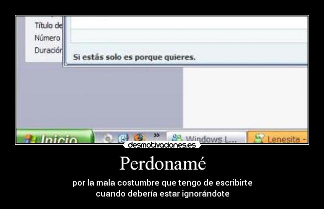 carteles perdoname desmotivaciones