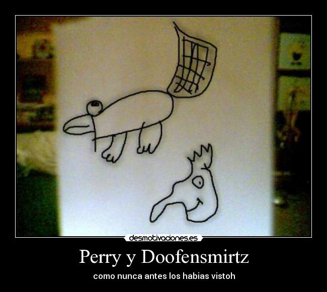Perry y Doofensmirtz - como nunca antes los habias vistoh