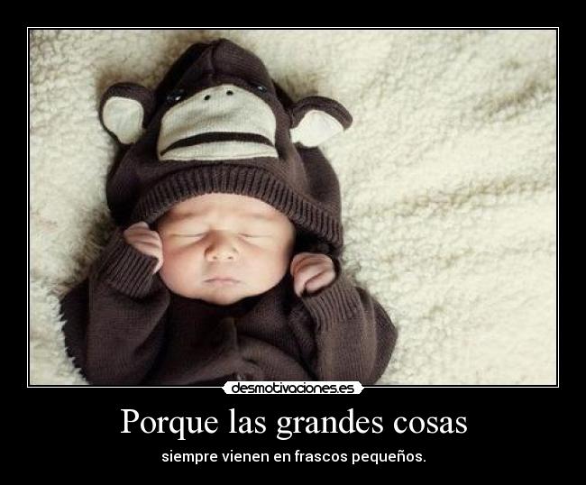 Porque las grandes cosas - 