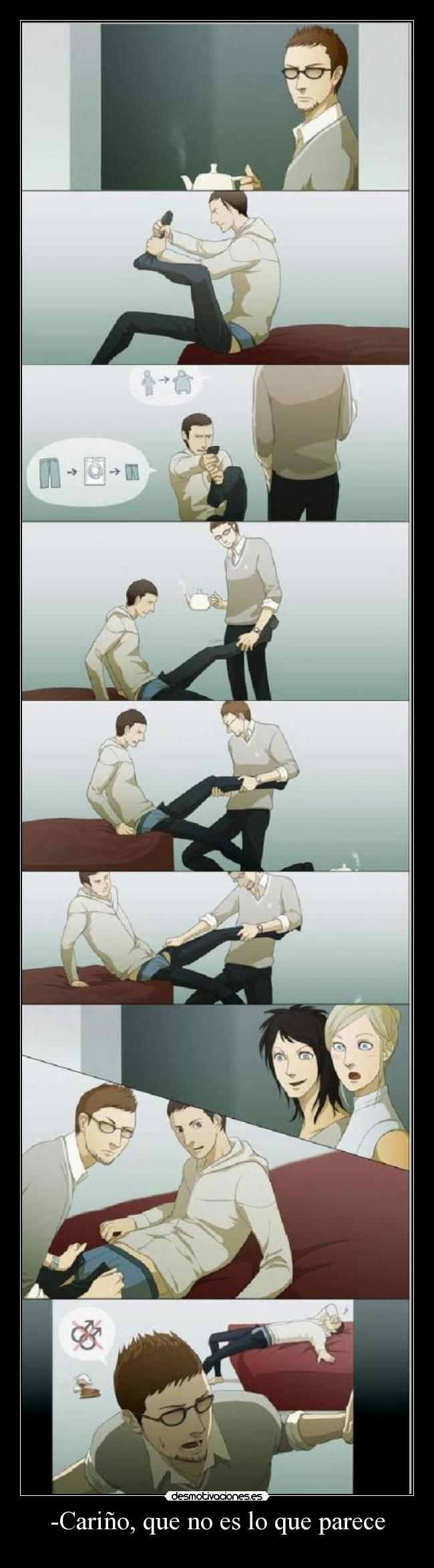 -Cariño, que no es lo que parece -