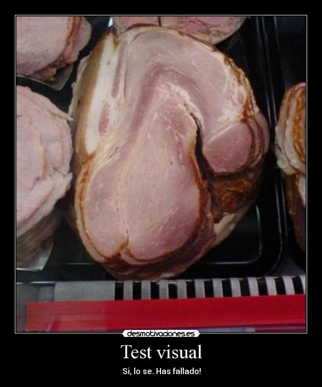 Test visual - Si, lo se. Has fallado!