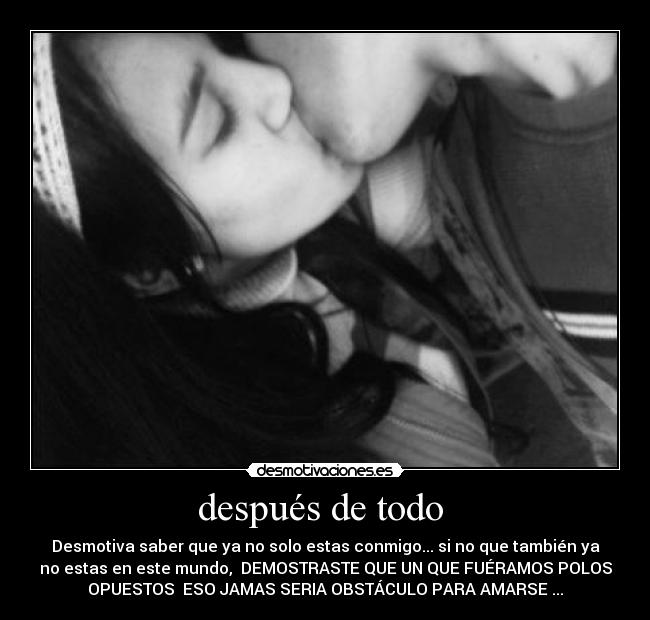 después de todo  - 