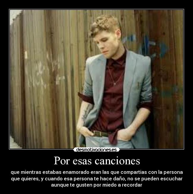 Por esas canciones -