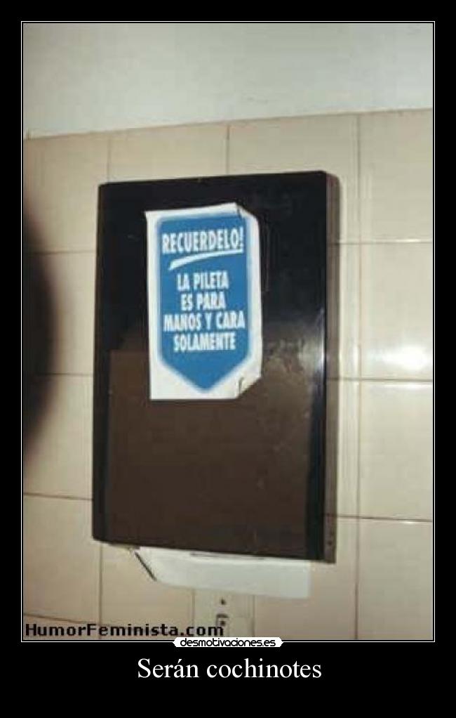 Serán cochinotes - 