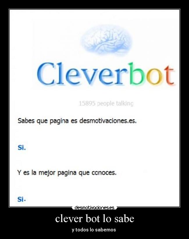 clever bot lo sabe - 