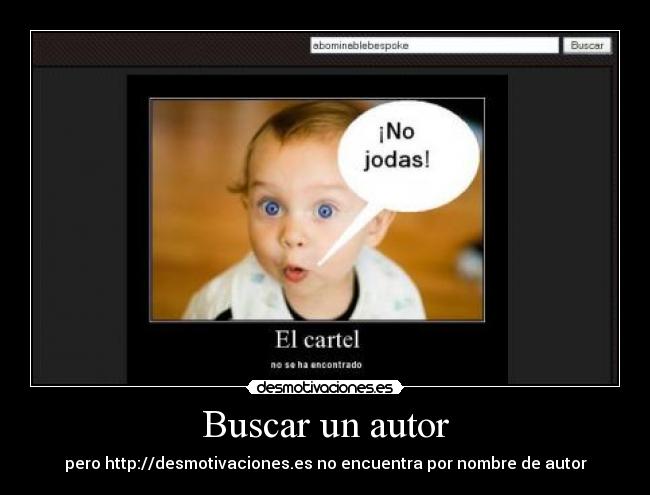 Buscar un autor - 