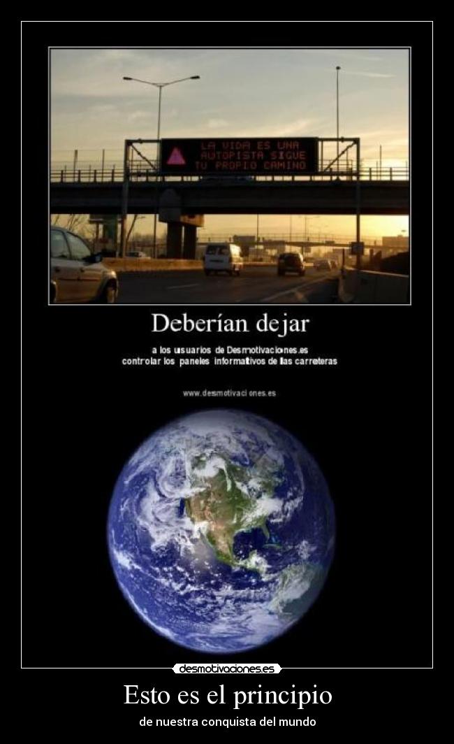 Esto es el principio - 