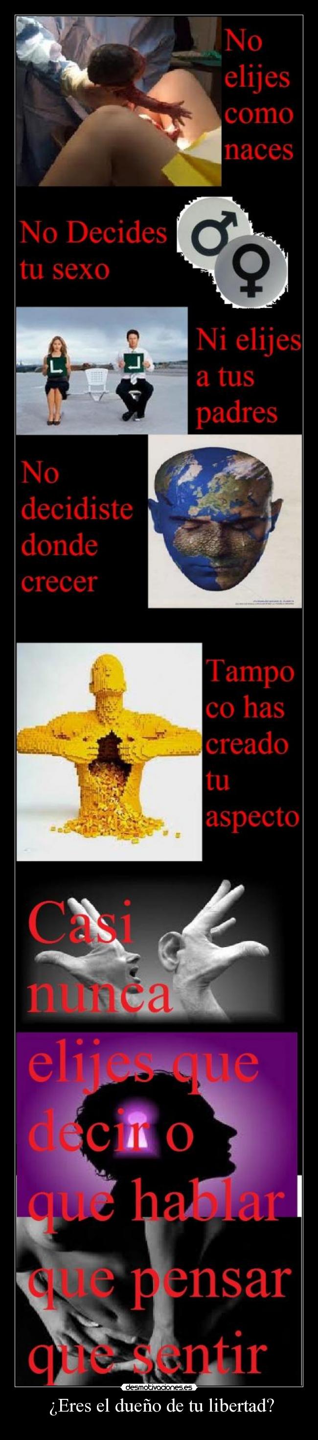  ¿Eres el dueño de tu libertad? - 