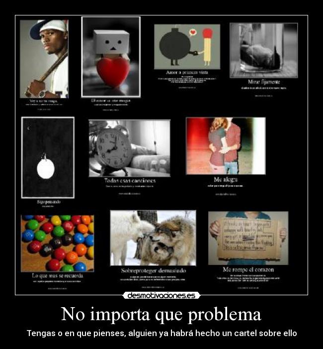 No importa que problema - 