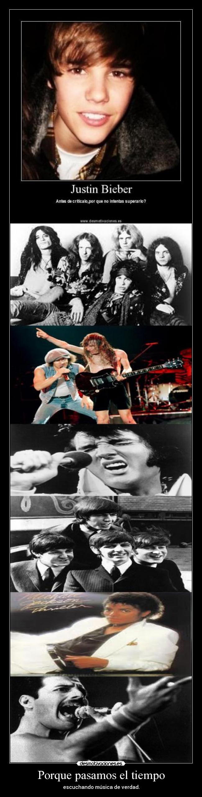 Porque pasamos el tiempo -