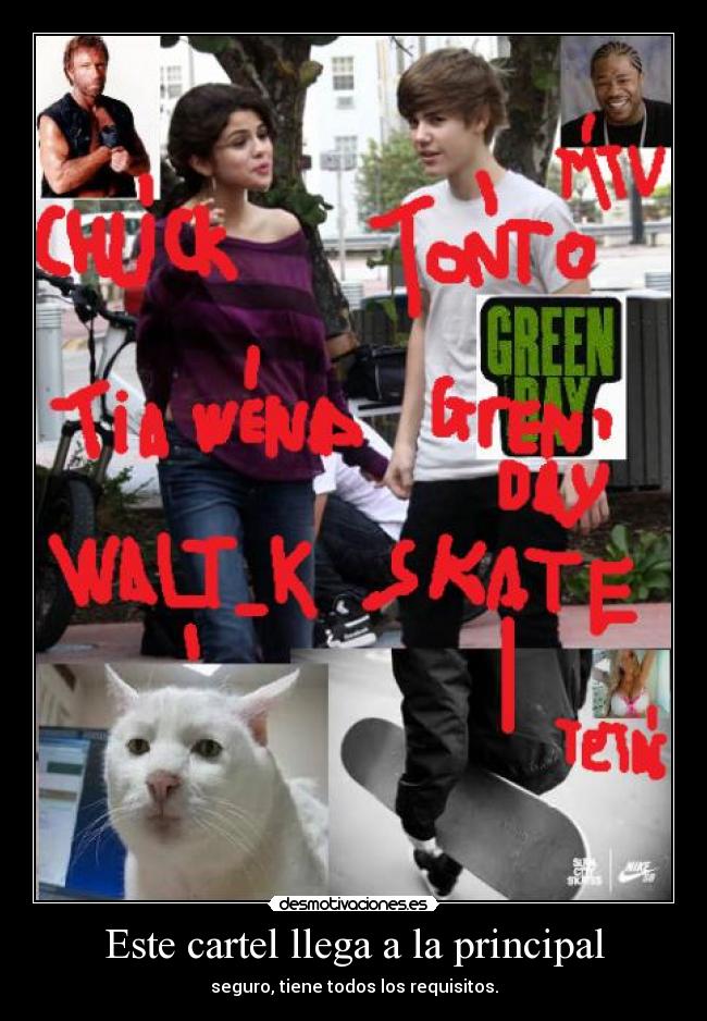 carteles mensaje subliminal votad positivoooooo monsito desmotivaciones