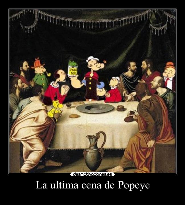 La ultima cena de Popeye - 