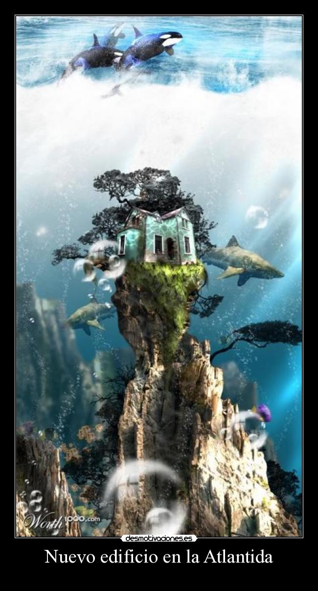 Nuevo edificio en la Atlantida - 