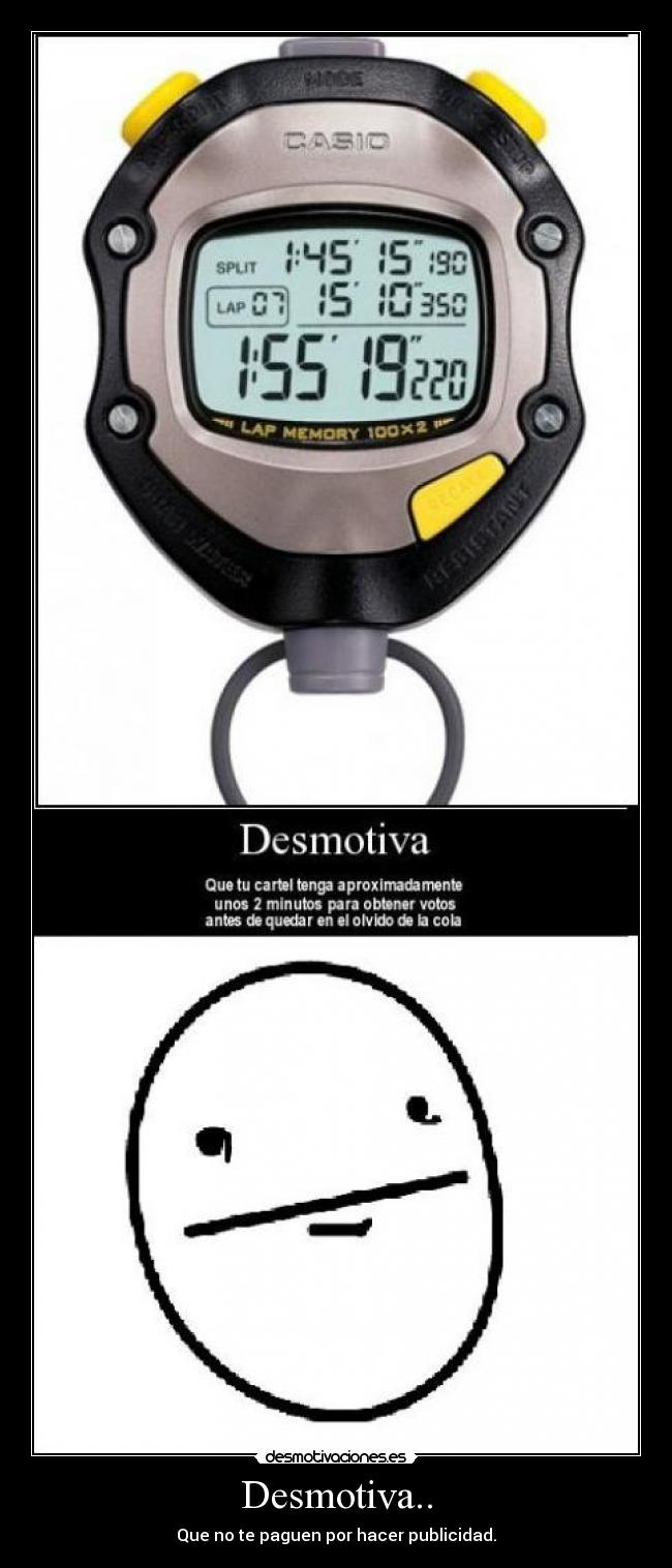 Desmotiva.. -