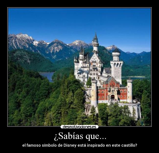 ¿Sabías que... - el famoso símbolo de Disney está inspirado en este castillo?