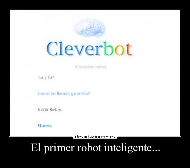 El primer robot inteligente... - 