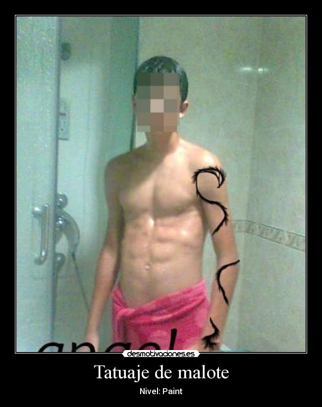 Tatuaje de malote -