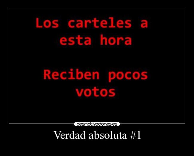 Verdad absoluta #1 -