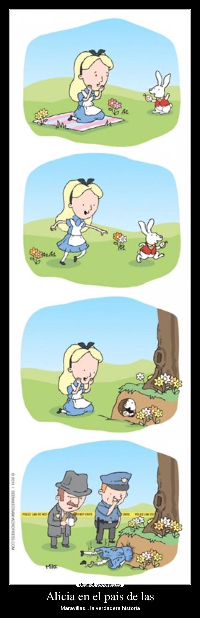 carteles alicia pais las maravillas desmotivaciones
