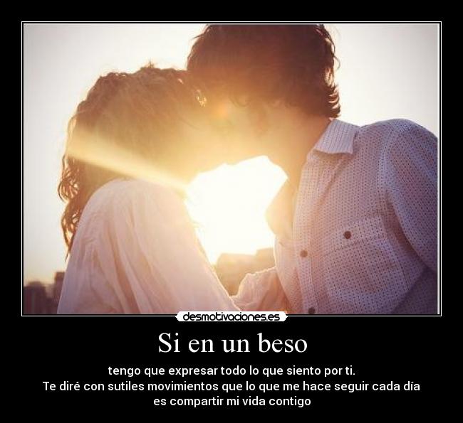 Si en un beso - 