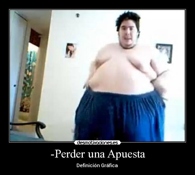 -Perder una Apuesta - Definición Gráfica