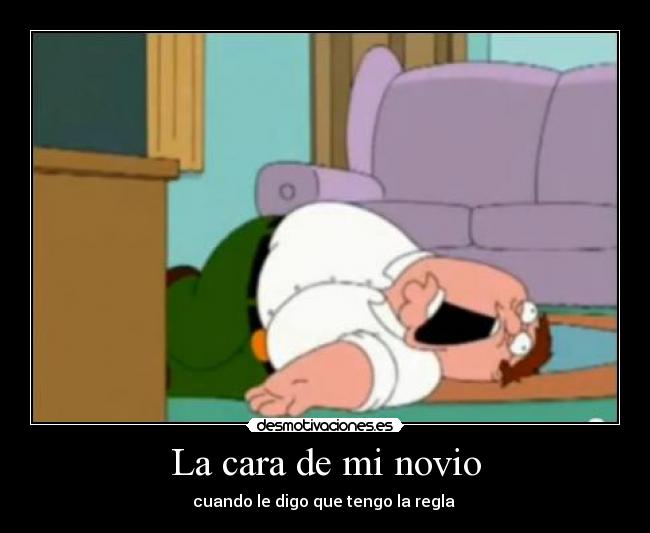 La cara de mi novio -