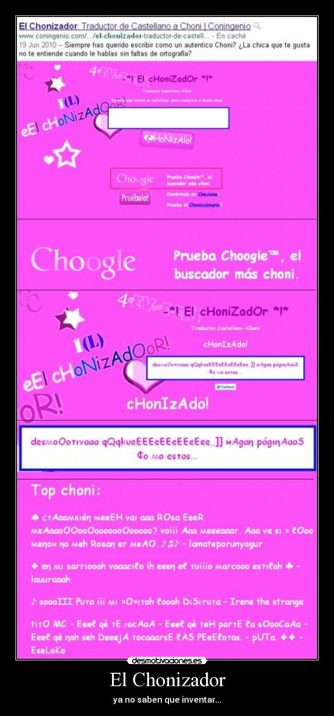 El Chonizador - 