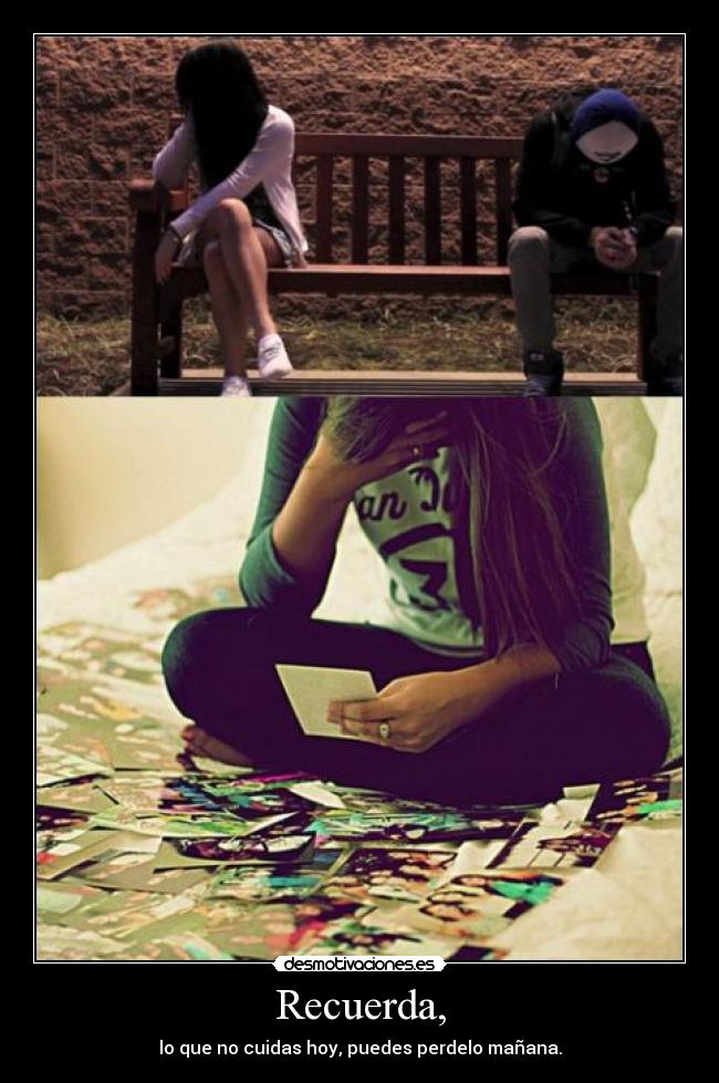 Recuerda, - 