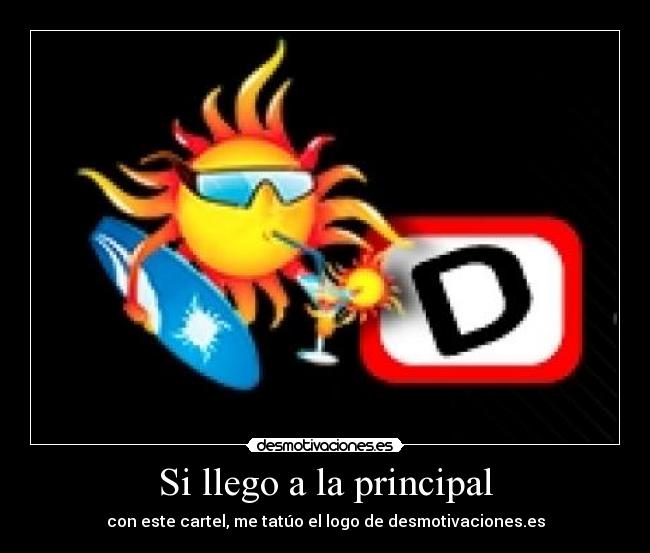 Si llego a la principal - 