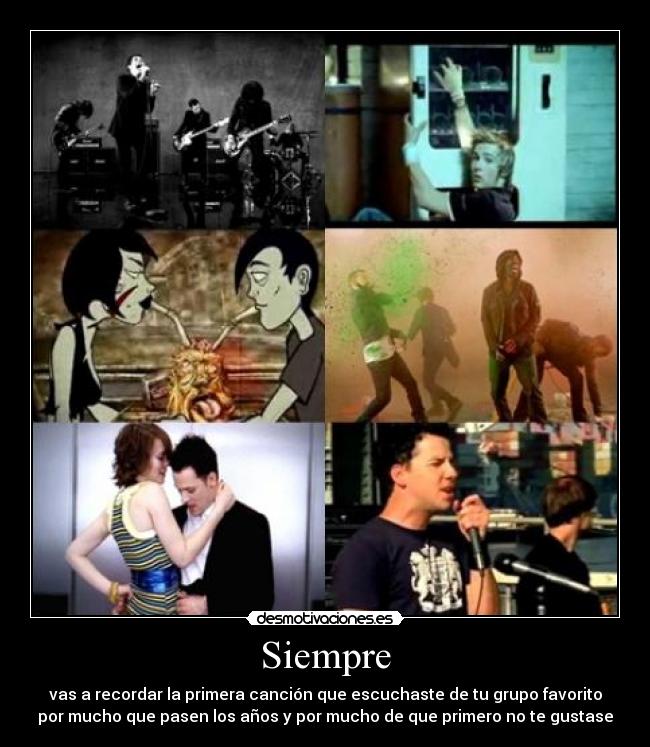 carteles chemical romance mcfly avenged sevenfold linkin park good charlotte simple plan desmotivaciones