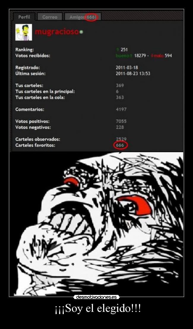 ¡¡¡Soy el elegido!!! -