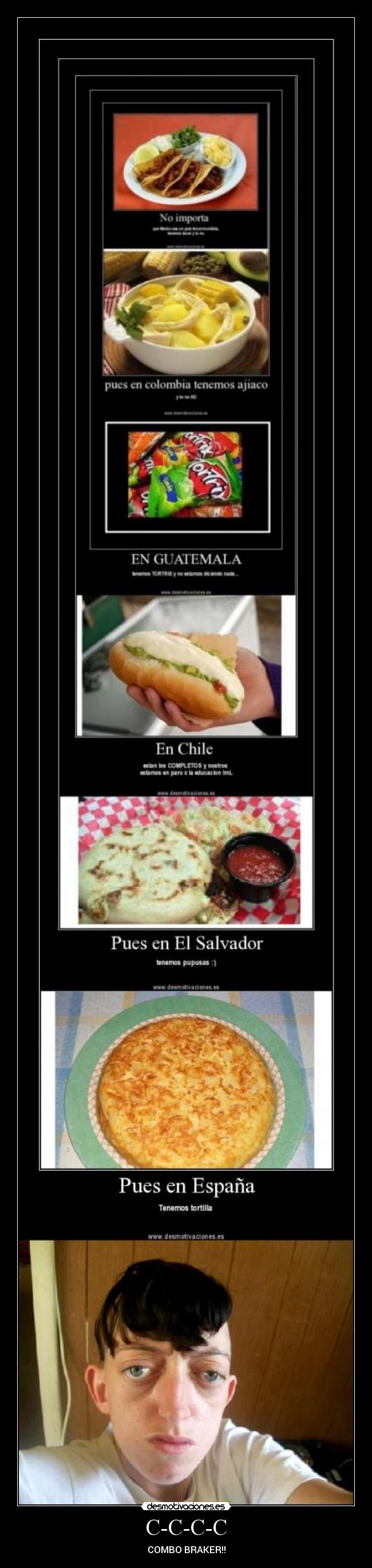 carteles combo braker desmotivaciones