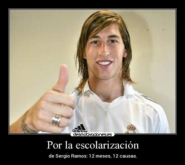 Por la escolarización -